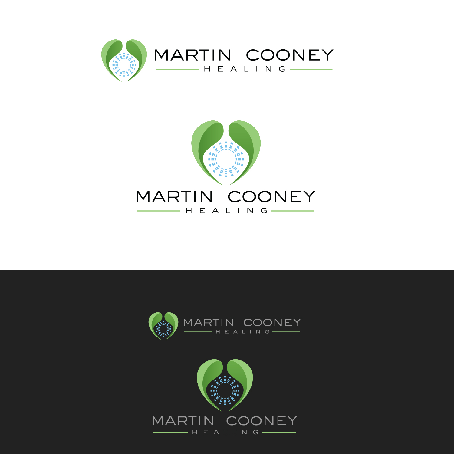Logo Design by emptyboxgraphics for Martin Cooney Healing | Design #12020438