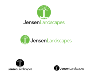 Logo Design by moisesf for Jensen Landscapes | Design #12008862