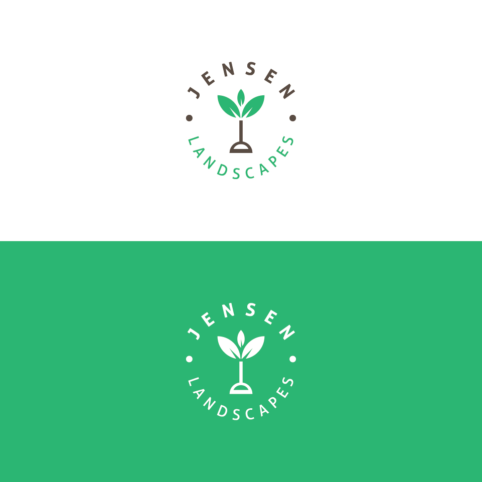Logo-Design von creativevis für Jensen Landscapes | Design #11959620