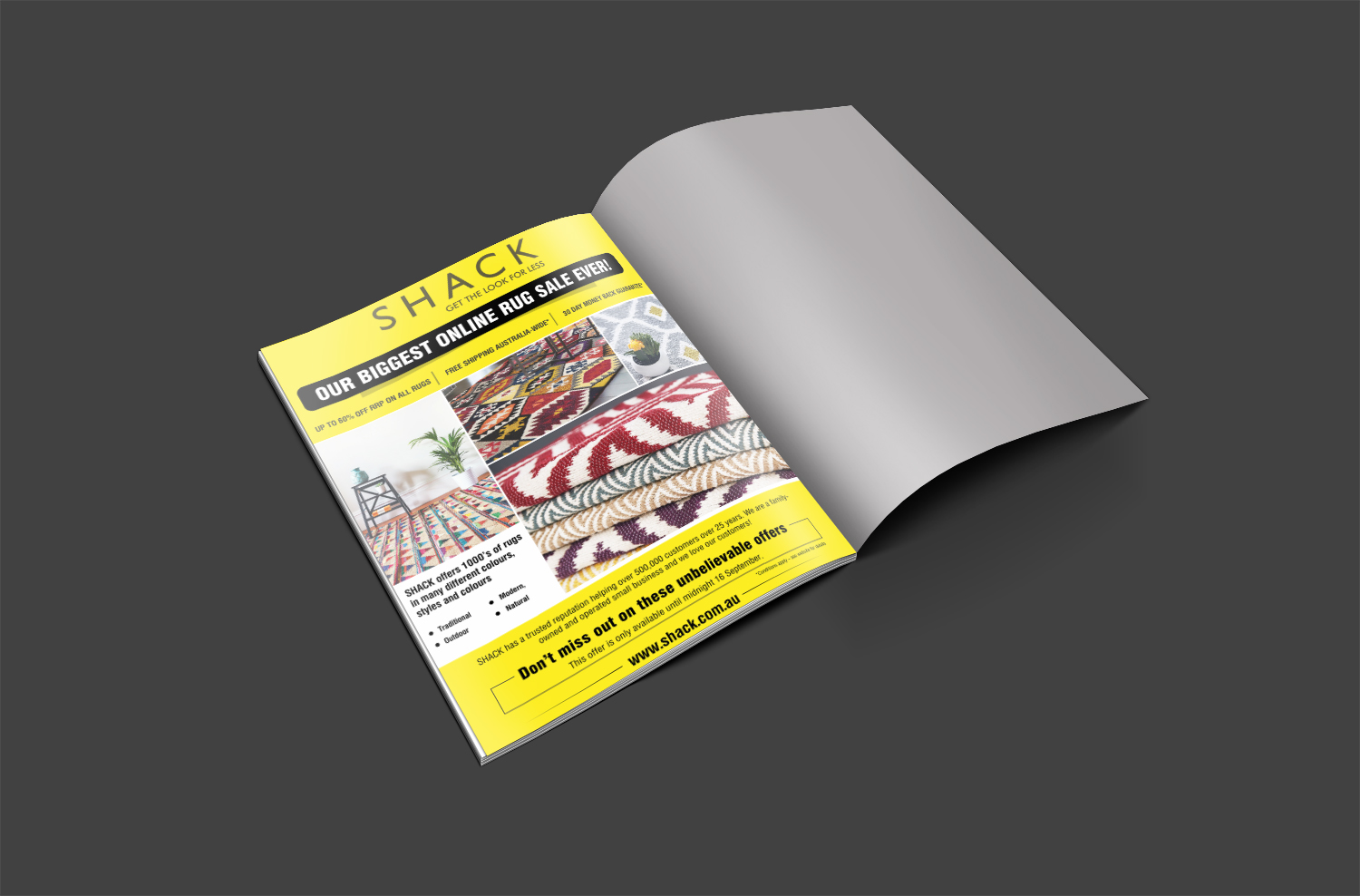 Advertisement Design by ecorokerz for Shack Homewares | Design #11978736