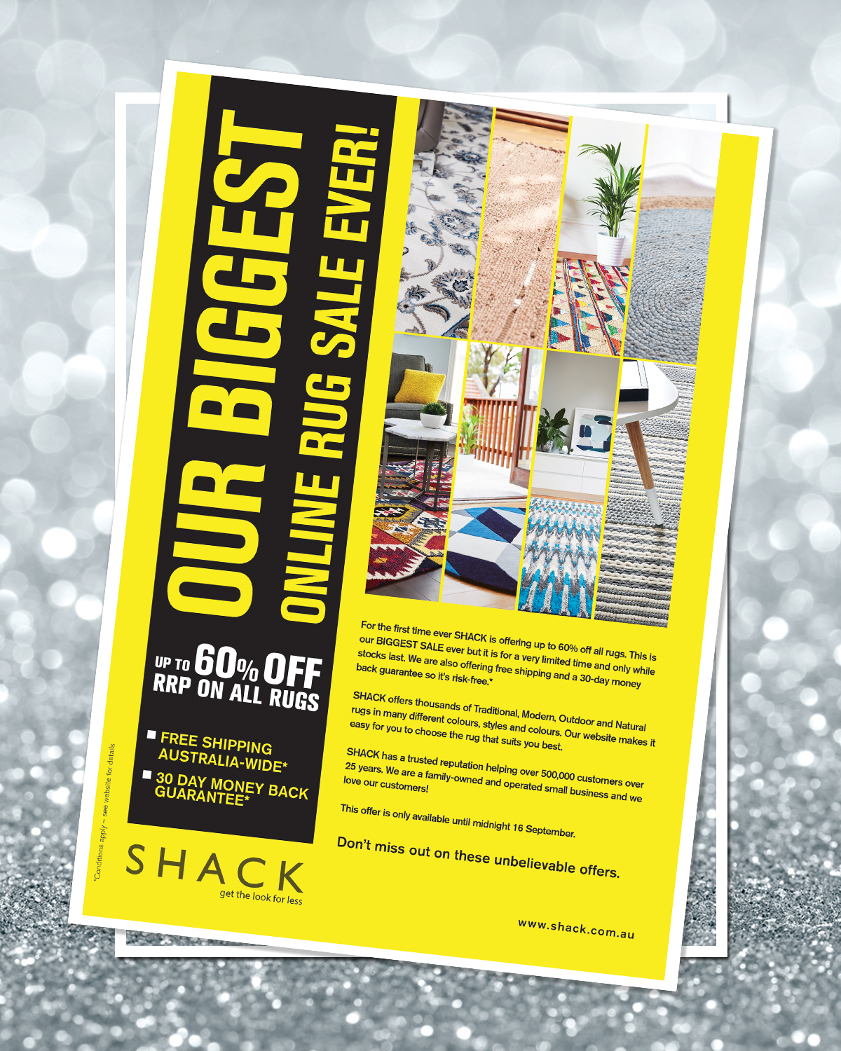 Advertisement Design by CreativeTrends for Shack Homewares | Design #11957101