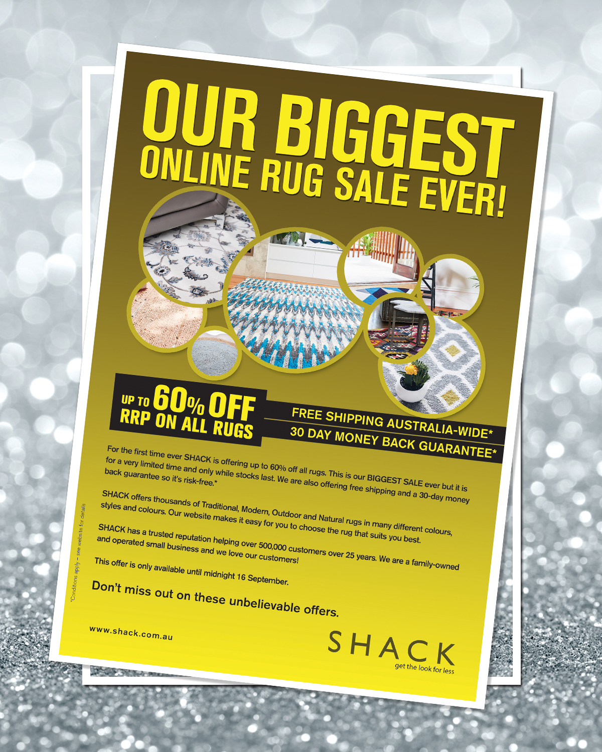 Diseño Publicitario por CreativeTrends para Shack Homewares | Diseño #11957103
