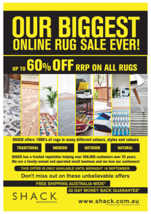 Advertisement Design by CreativeTrends for Shack Homewares | Design: #11984373