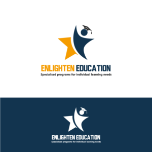 Logo Design by @revyali for Enlighten Education | Design #12083623