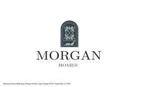 Logo Design by Maurissahunter for Morgan Homes | Design: #12057469