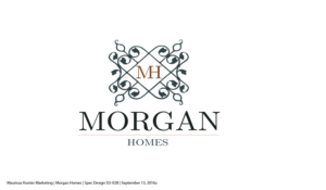 Logo Design by Maurissahunter for Morgan Homes | Design: #12057507