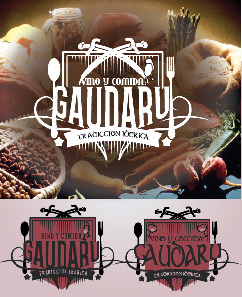 Logo Design by schk for Agencia Gastronómica Universal S.L. | Design #12078246