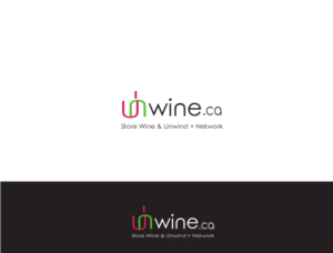 UNWine.ca | Design de Logo par Hiccups Design