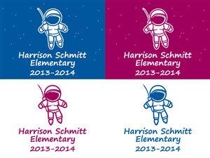 Harrison Astronaut | T-shirt Design by keis604