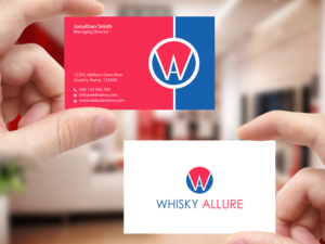 Logo Design by Creations Box 2015 for Whisky Allure | Design: #11966123