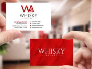 Logo Design by Creations Box 2015 for Whisky Allure | Design: #11966135