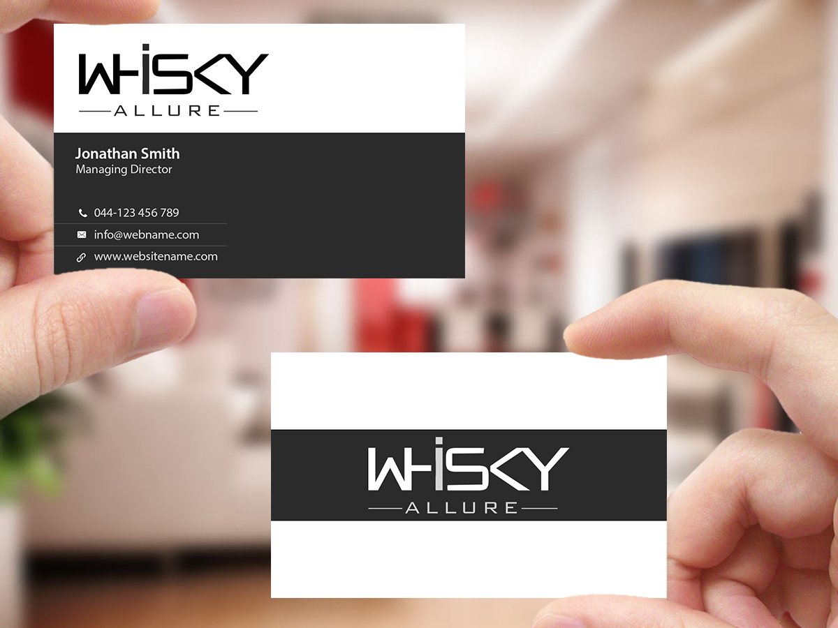 Logo Design by Creations Box 2015 for Whisky Allure | Design #11966136
