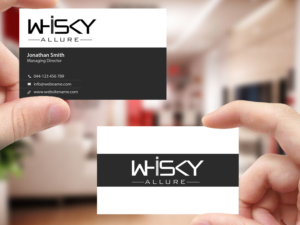 Logo Design by Creations Box 2015 for Whisky Allure | Design: #11966136