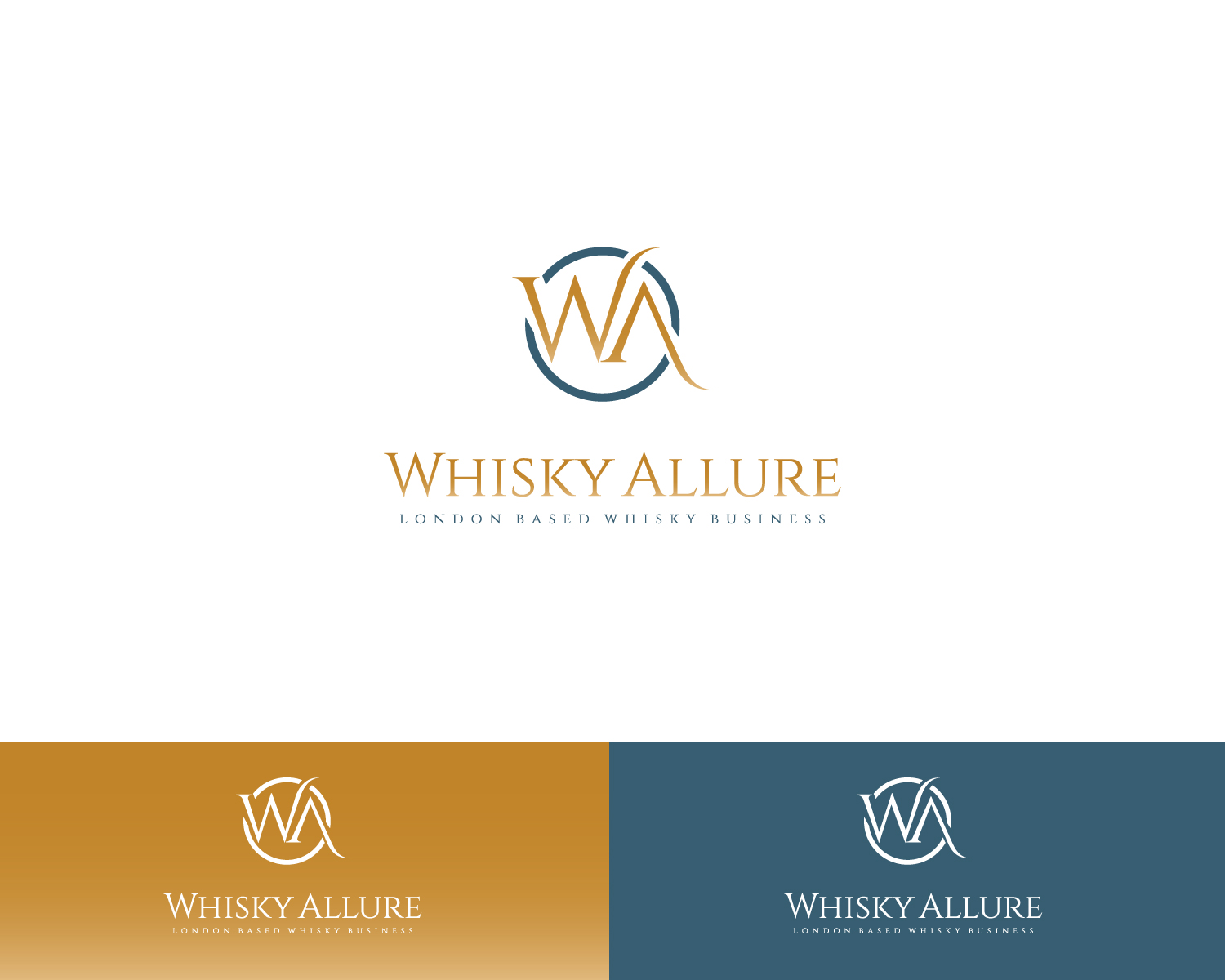 Logo Design by Atec for Whisky Allure | Design #11970645