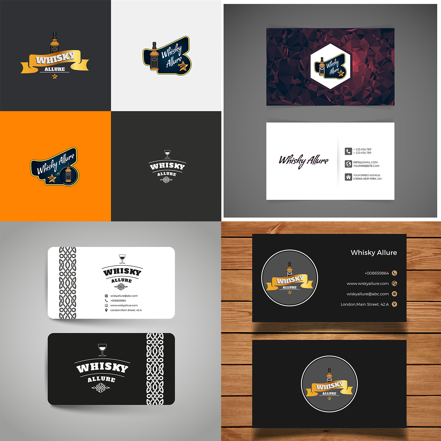 Design de Logo par jigrudani pour Whisky Allure | Design #11974948