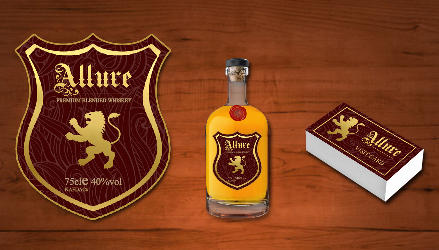 Logo Design by madveini for Whisky Allure | Design #11995413