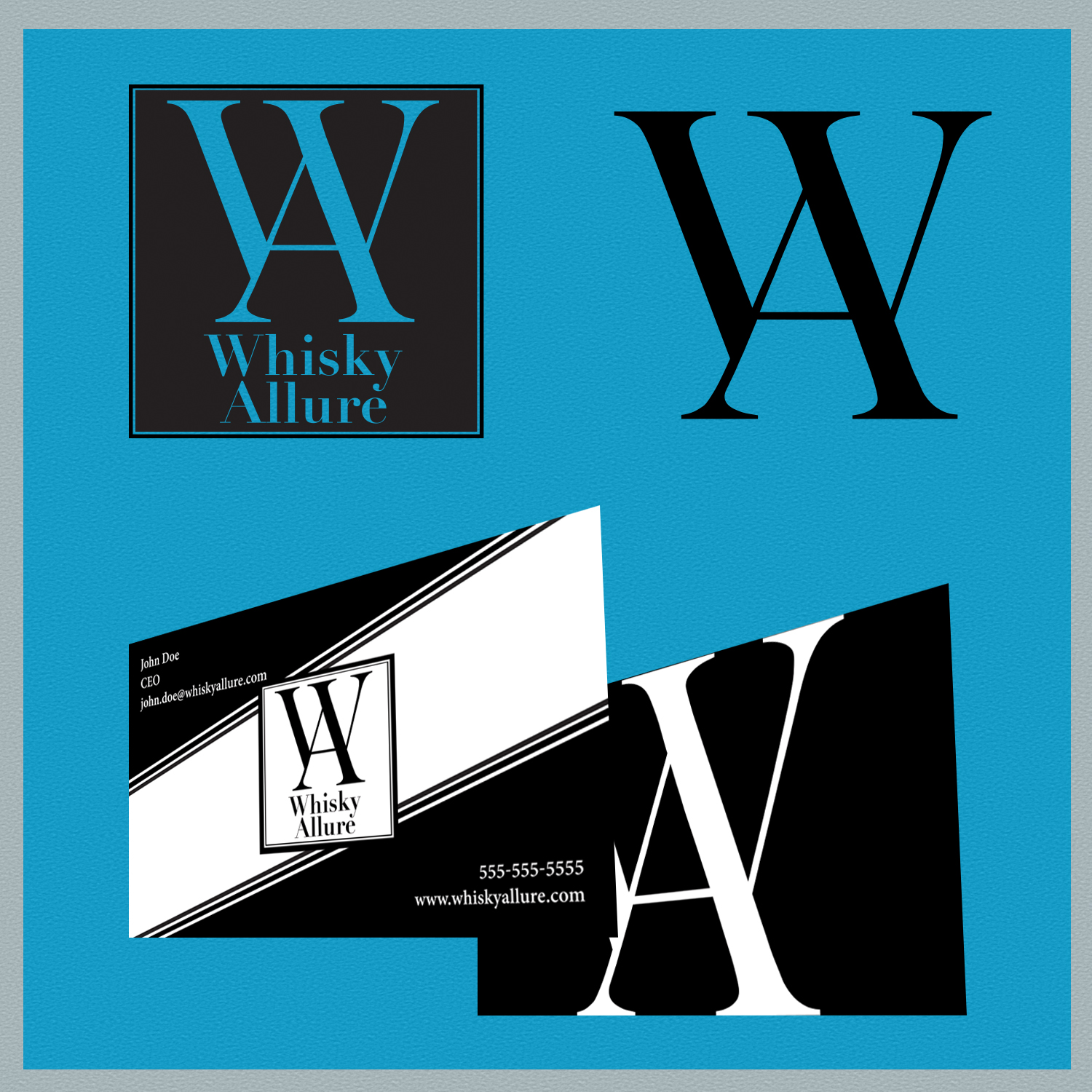 Logo Design by downloadking007 for Whisky Allure | Design #11986460