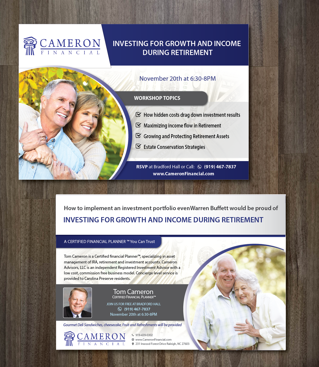 Postcard Design by alex989 for this project | Design #11977081