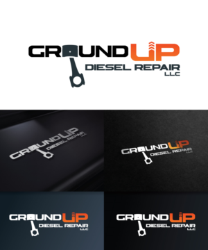 Logo Design by Sergio Coelho for Ground up diesel repair  | Design: #12039010