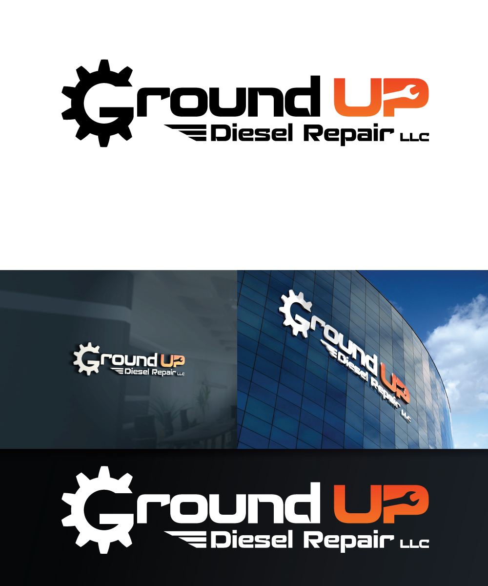 Logo Design by Sergio Coelho for Ground up diesel repair  | Design #12044357