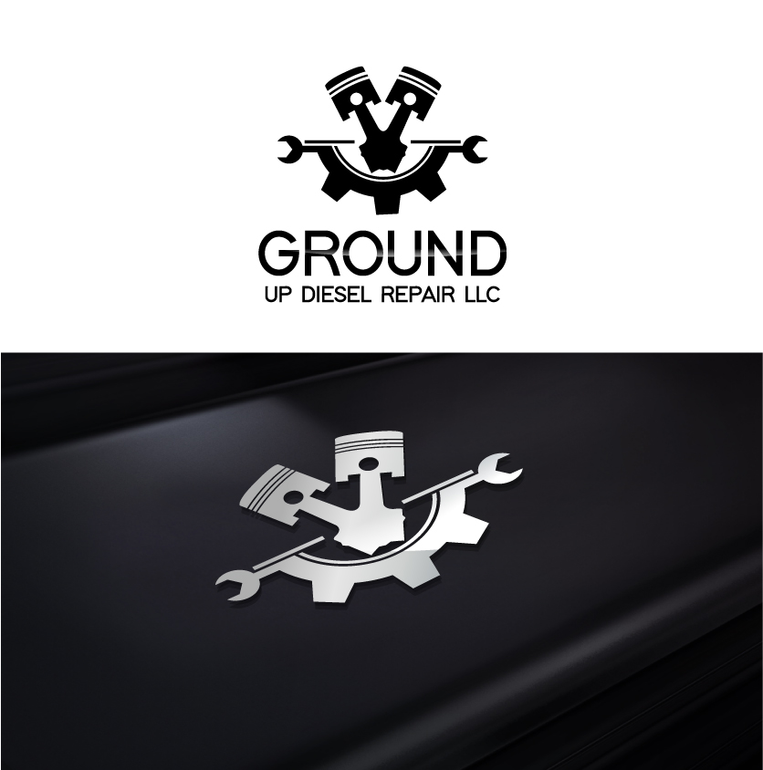 Diseño de Logo por creative.bugs para Ground up diesel repair  | Diseño #11991781