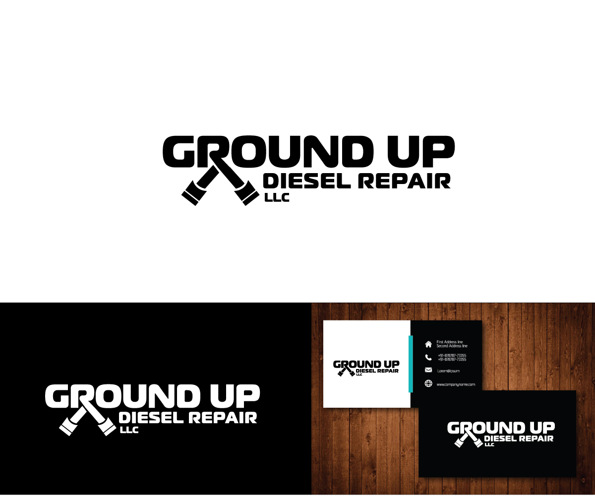 Logo Design by e-graphics for Ground up diesel repair  | Design #11992548