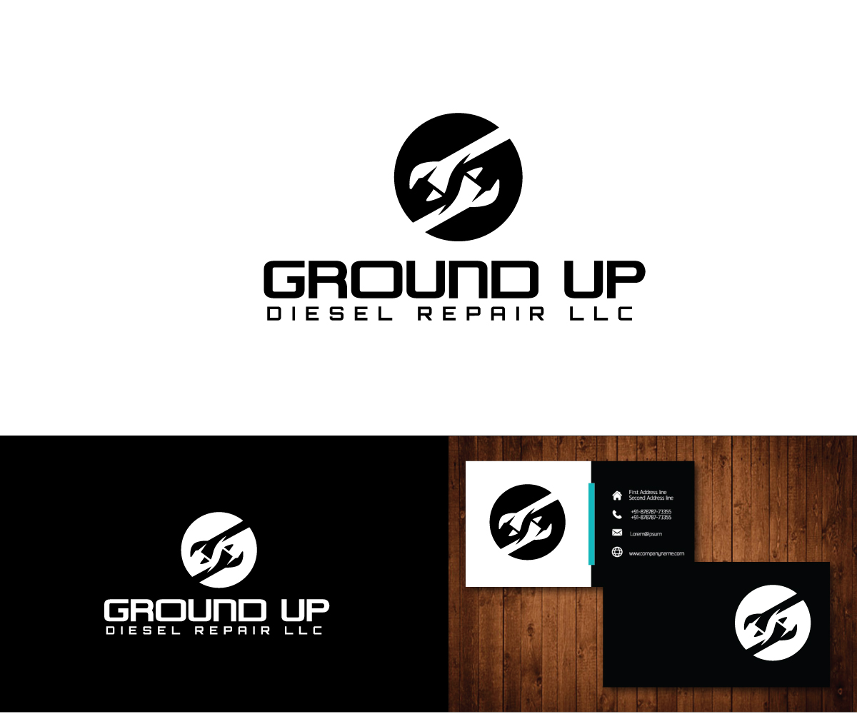 Logo-Design von e-graphics für Ground up diesel repair  | Design #11992549