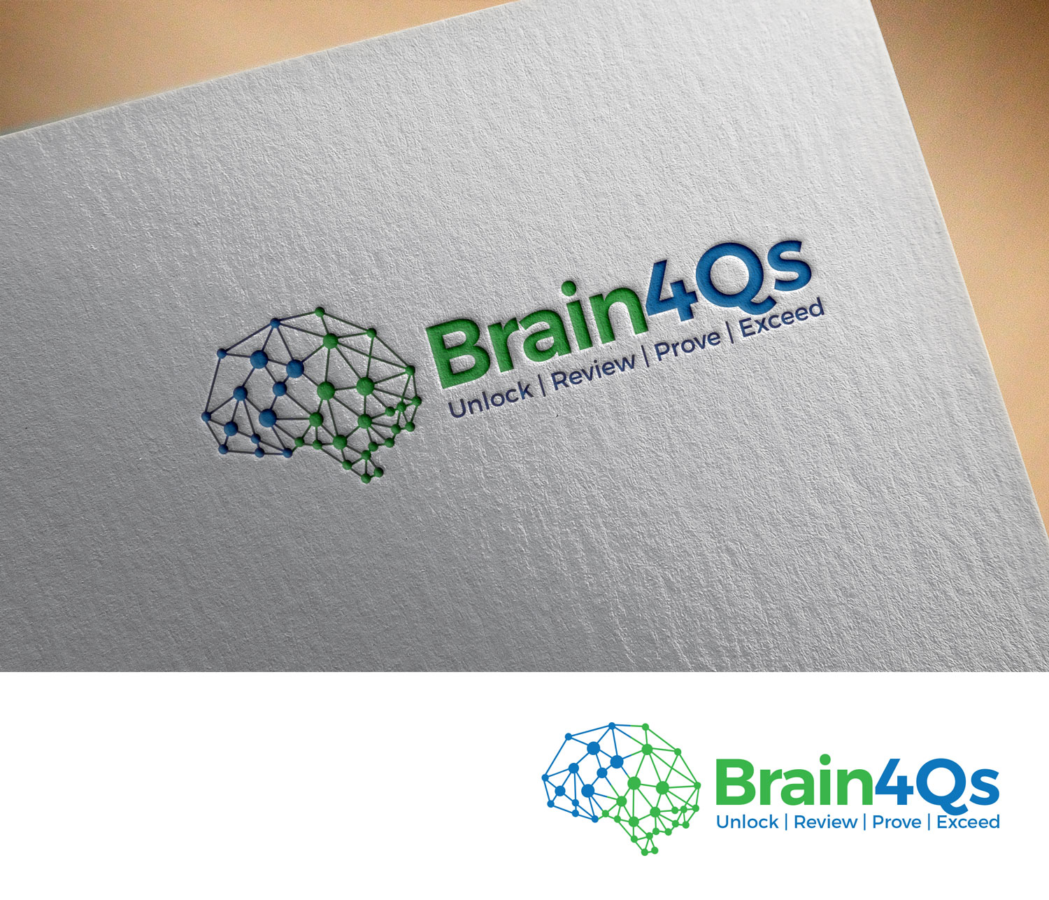 Logo Design by carlu.johnsons for Brain4Qs | Design: #12087597