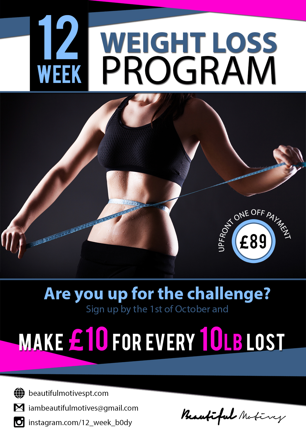 Flyer Design by Liis for Beautiful Motives | Design #11983265