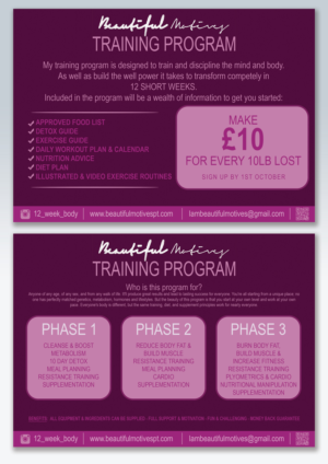 Flyer Design by leuchi for Beautiful Motives | Design #11972315