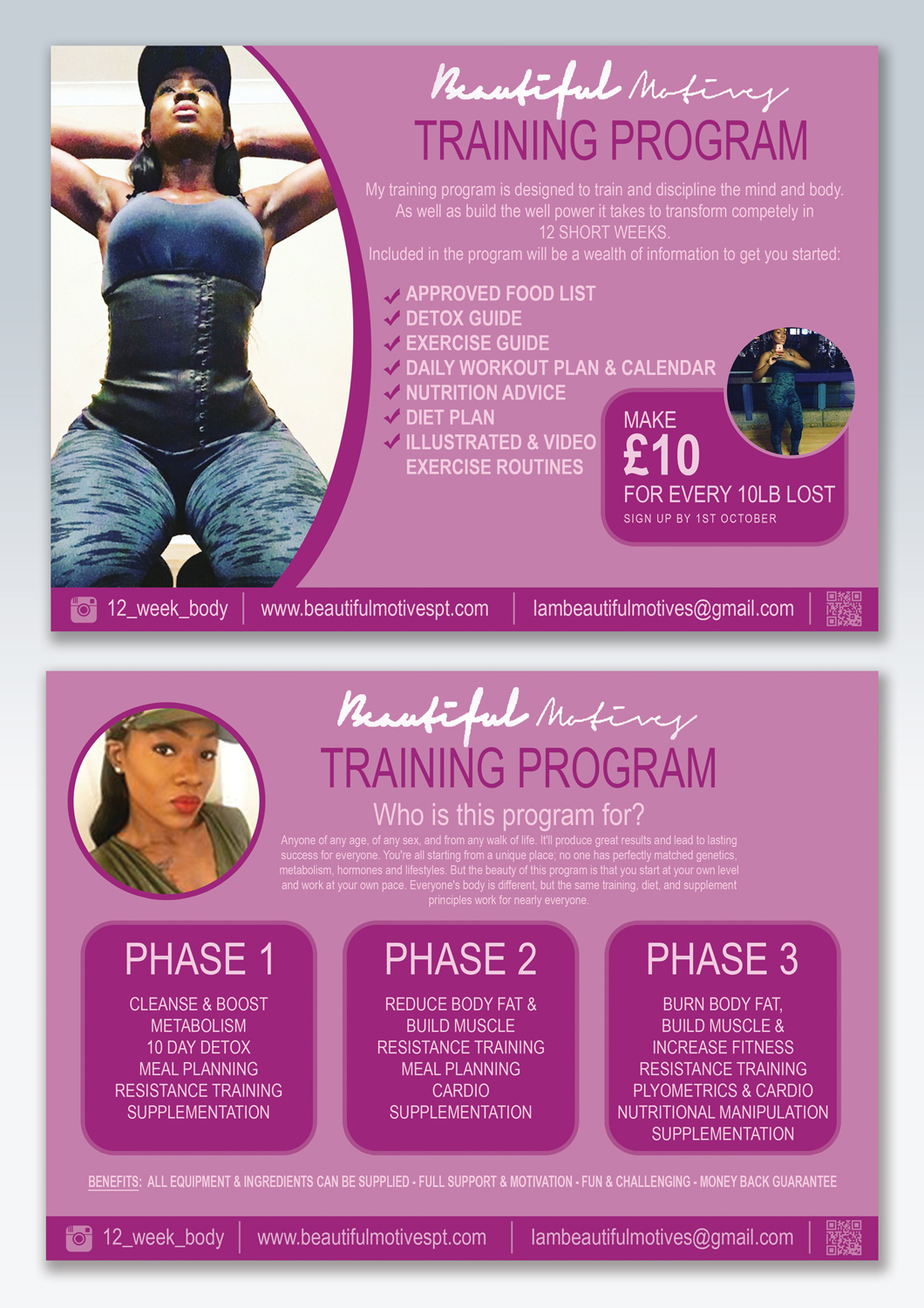 Flyer Design by leuchi for Beautiful Motives | Design #11972992