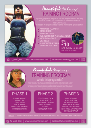 Design de Flyer par leuchi pour Beautiful Motives | Design : #11972992