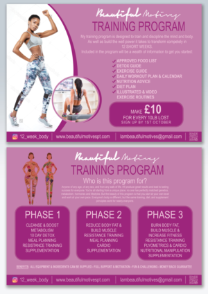 Flyer Design by leuchi for Beautiful Motives | Design: #11978134