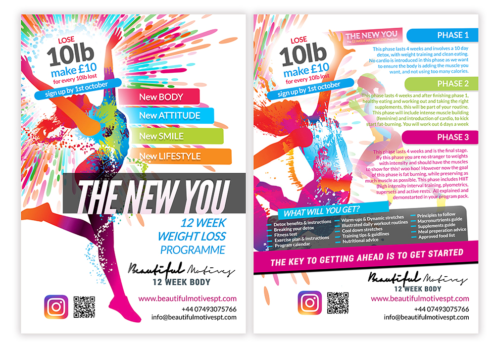 Design de Flyer par creationz2011 pour Beautiful Motives | Design #12016651