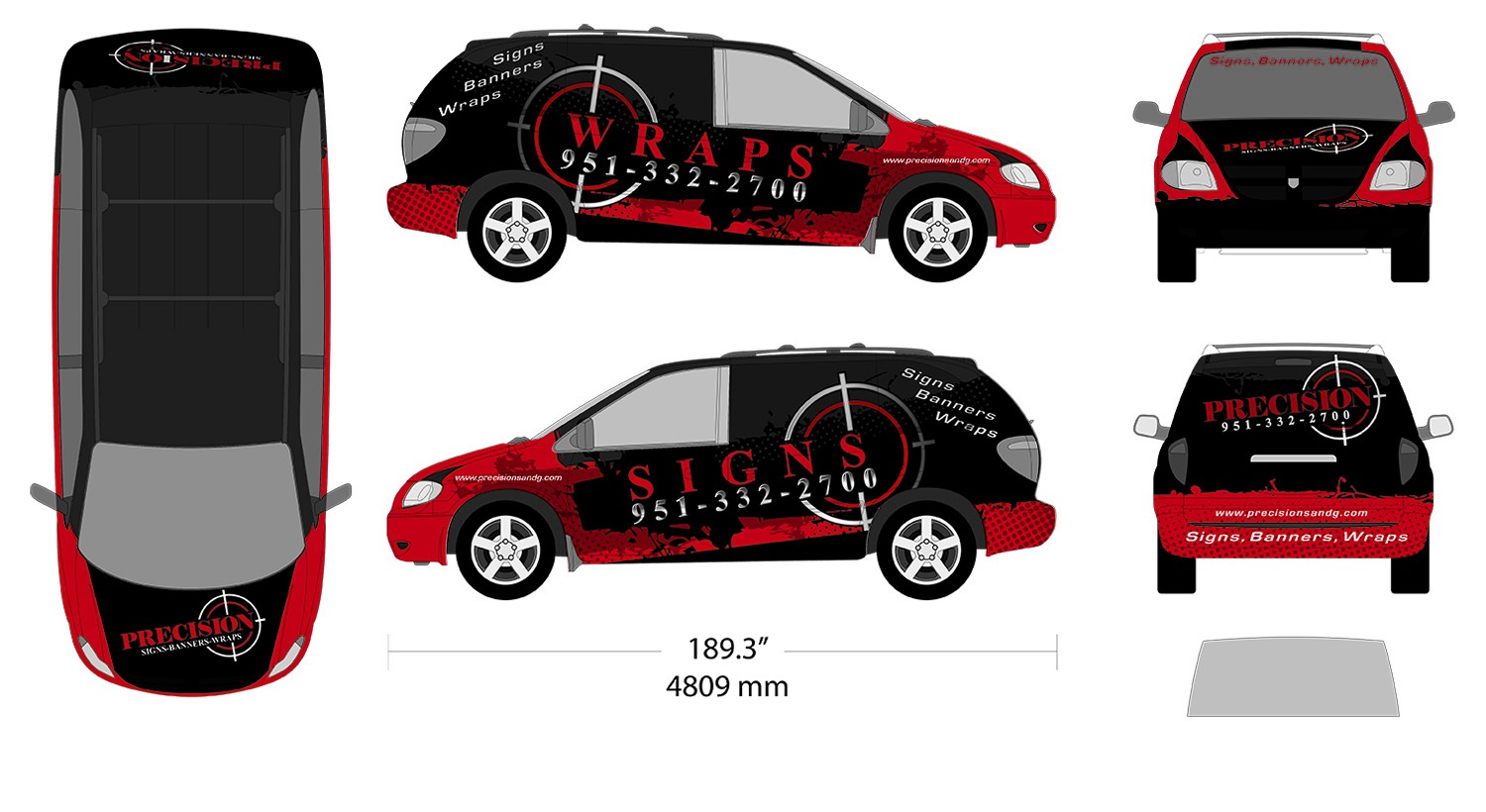 Diseño de Señalética por Priyo Subarkah para Precision Sign and Graphics.com | Diseño #12042986
