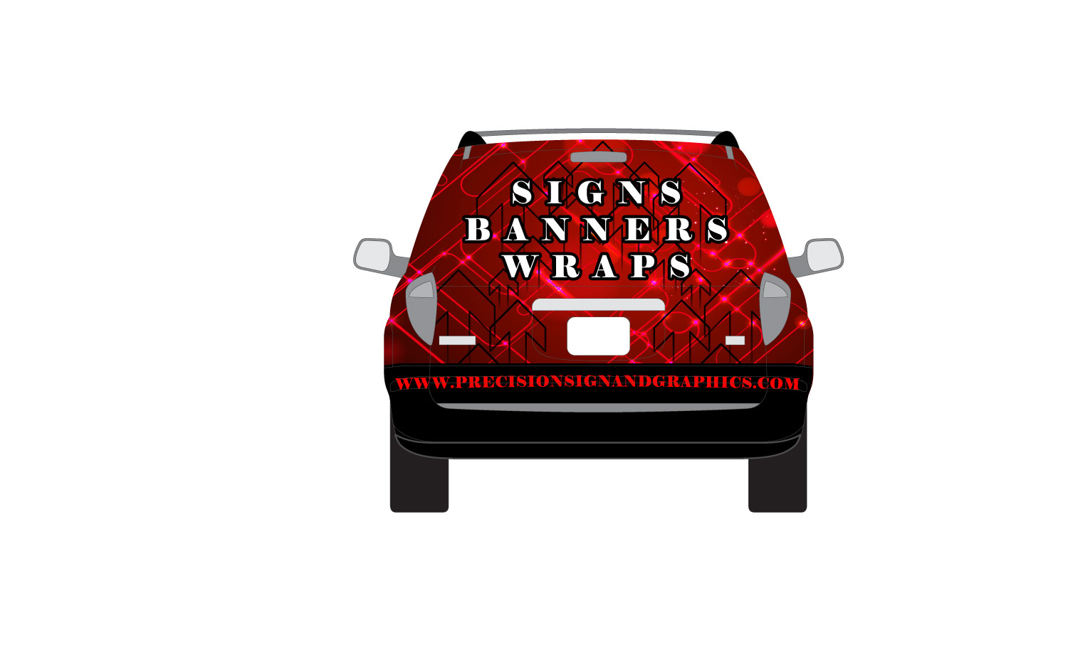 Signage Design by at-as for Precision Sign and Graphics.com | Design #12049583