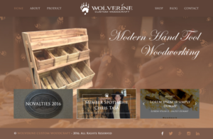 Web Design by rightway for Wolverine Custom Woodcraft | Design: #11979933