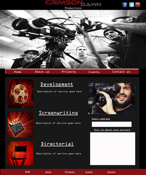 Web Design by  Eyesack