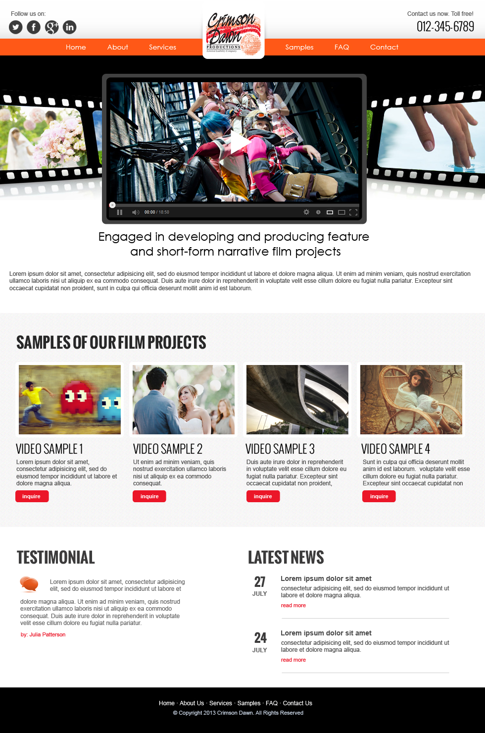 Web Design by jeckx2 for this project | Design #2479027