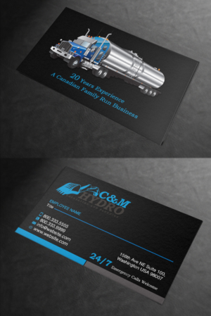 C & M Hydro Excavation and Flushing | Design de Carte de Visite par Designs 2019