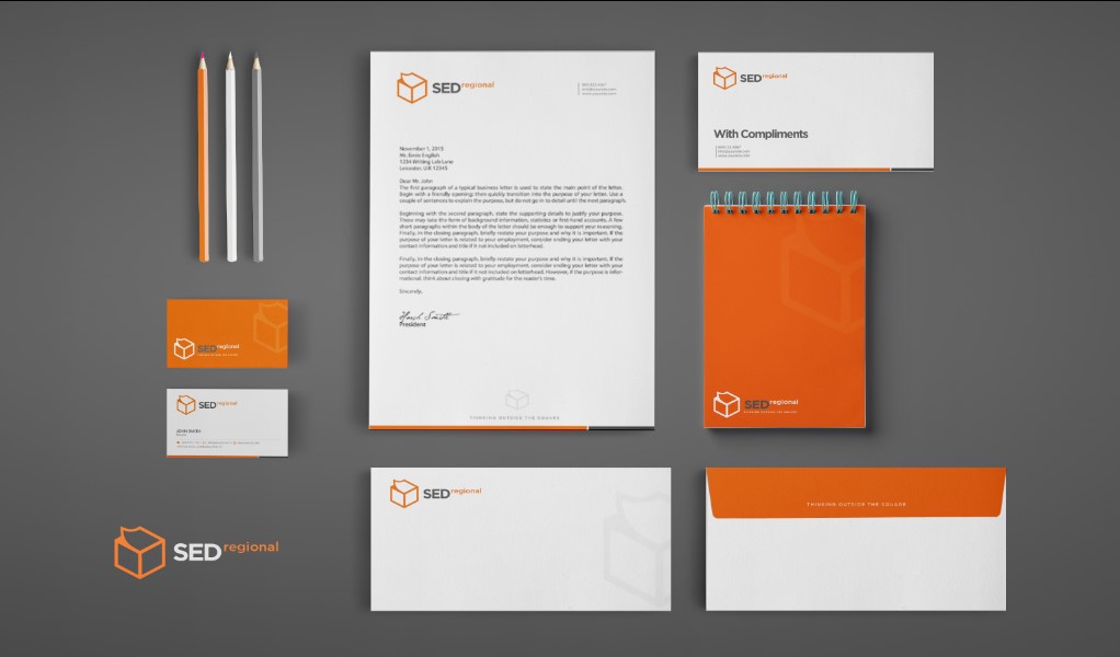 Stationery Design by Sarah Mathews for this project | Design #12010295
