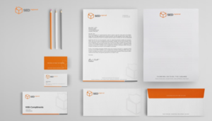 Stationery Design by Sarah Mathews for this project | Design: #12022022