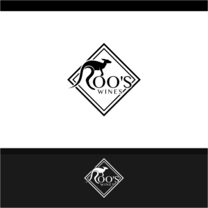 Logo Design by ecorokerz for Roo's wines | Design #11977934