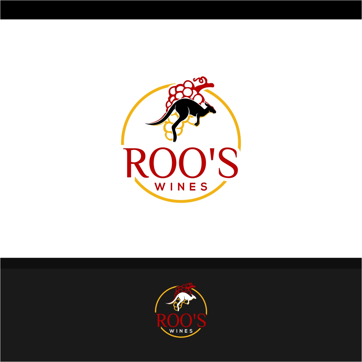 Logo Design by ecorokerz for Roo's wines | Design #11990005