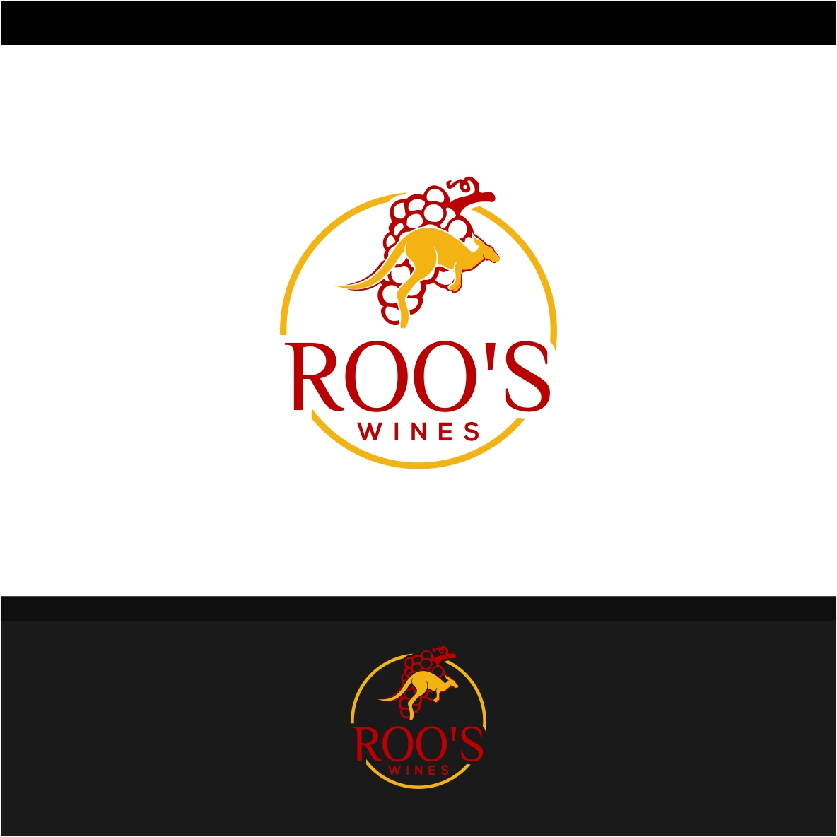 Logo Design by ecorokerz for Roo's wines | Design #11990006