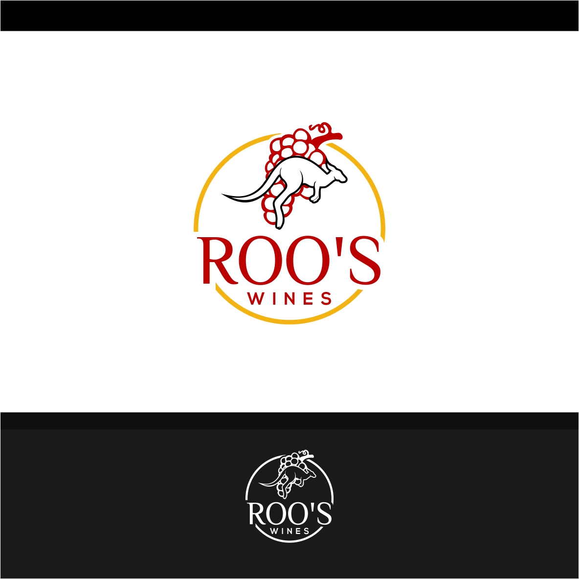 Logo Design by ecorokerz for Roo's wines | Design #11990007