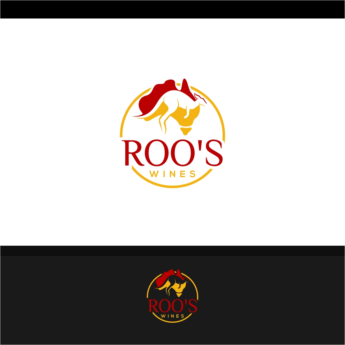 Logo Design by ecorokerz for Roo's wines | Design #11990009