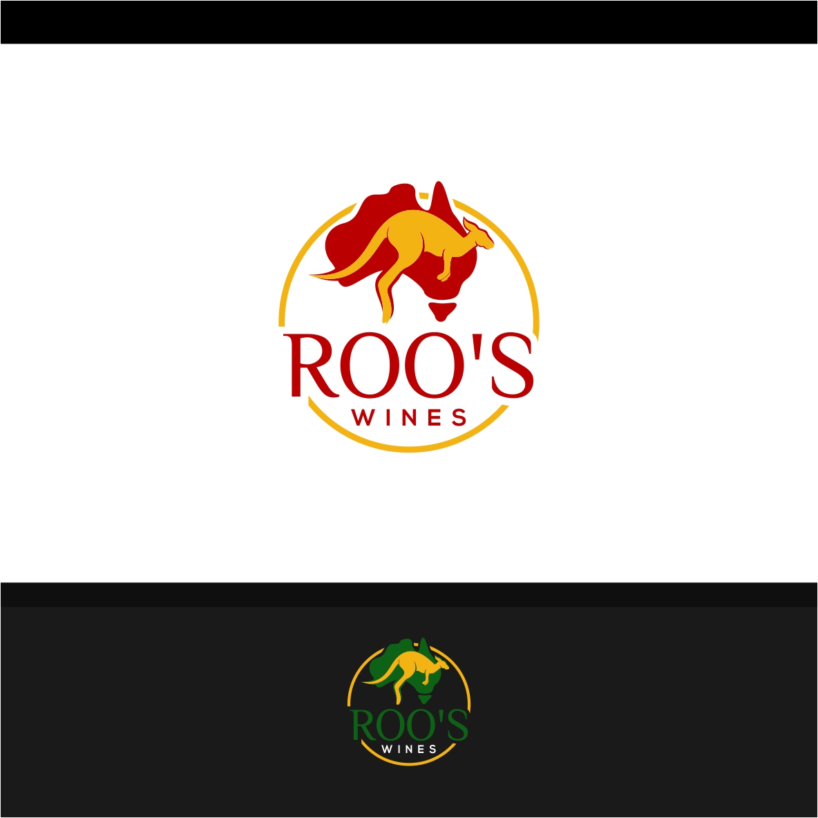 Logo Design by ecorokerz for Roo's wines | Design #11991945