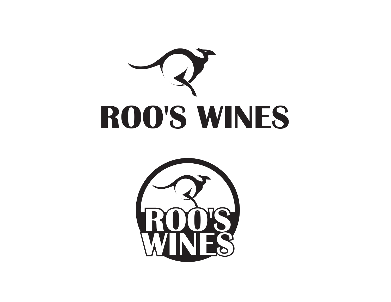 Logo Design by fisekovic goran for Roo's wines | Design #11992050