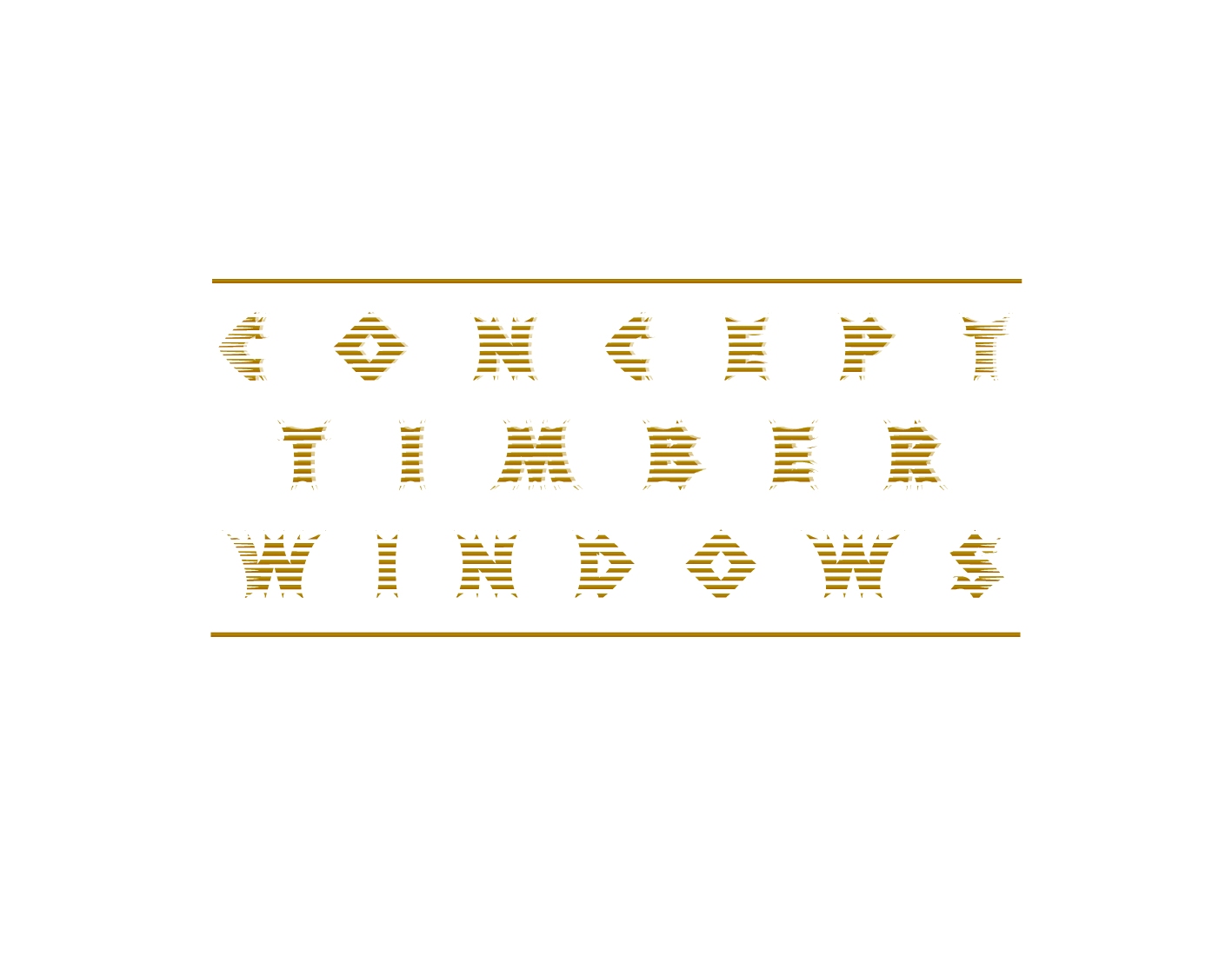 Design de Logo par On Time pour Concept Timber Windows | Design #12056794